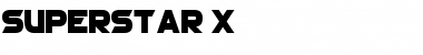 Download Superstar X Regular Font