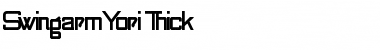 Download SwingarmYori-Thick Font