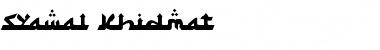 Download Syawal Khidmat Regular Font