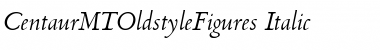 Download CentaurMTOldstyleFigures Font