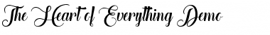 Download The Heart of Everything Demo Regular Font