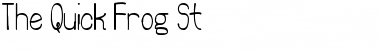 Download The Quick Frog St Regular Font