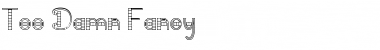 Download Too Damn Fancy Regular Font