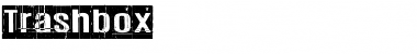 Download Trashbox Font Download Trashbox Font