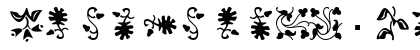 Borderbats-Fleur Regular Font Borderbats-Fleur Regular Font Preview