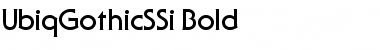 Download UbiqGothicSSi Bold Font