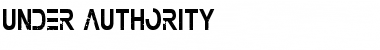 Download Under Authority Font