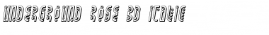 Download Underground Rose 3D Italic Italic Font