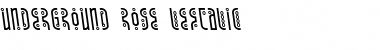 Download Underground Rose Leftalic Italic Font