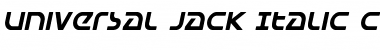 Download Universal Jack Italic Font