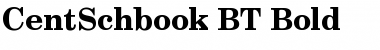 Download CentSchbook BT Font