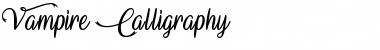 Download Vampire Calligraphy Font