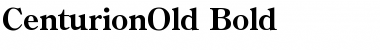 Download CenturionOld Bold Font