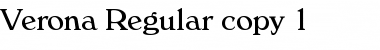 Download Verona-Regular Font