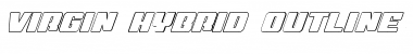 Download Virgin Hybrid Outline Font