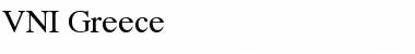Download VNI Greece Font