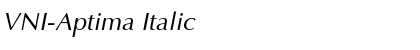 Download VNI-Aptima Font
