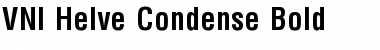 Download VNI-Helve-Condense Bold Font
