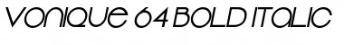 Download Vonique 64 Font