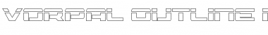 Download Vorpal Outline Font