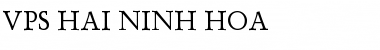 Download VPS Hai Ninh Hoa Font