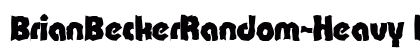BrianBeckerRandom-Heavy Regular preview