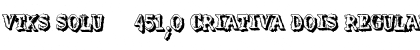 Download VTKS SOLUǃO CRIATIVA DOIS Font