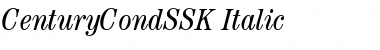 Download CenturyCondSSK Font