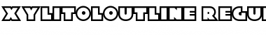 Download Xylitol Outline Font