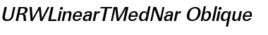 Download URWLinearTMedNar Font