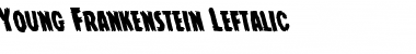 Download Young Frankenstein Leftalic Font