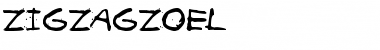 Download ZIGZAGZOEL Font Download ZIGZAGZOEL Font