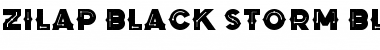 Download Zilap Black Storm Font Download Zilap Black Storm Font