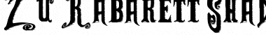 Download Zu Kabarett Shad Regular Font