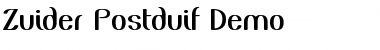 Download Zuider Postduif Regular Font
