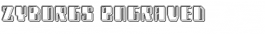 Download Zyborgs Engraved Regular Font