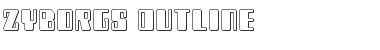 Download Zyborgs Outline Outline Font