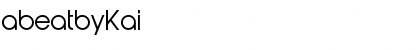 Download abeatbyKai Font