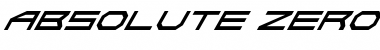 Download Absolute Zero Font Download Absolute Zero Font