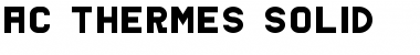 Download AC Thermes Font Download AC Thermes Font