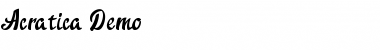 Download Acratica Font