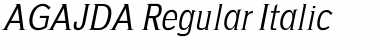 Download AGAJDA Font Download AGAJDA Font
