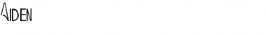 Download Aiden Font Download Aiden Font