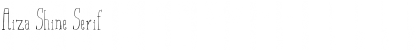 Download Aiza Shine Serif Font Download Aiza Shine Serif Font