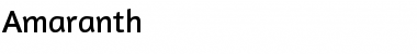 Download Amaranth Font
