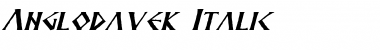 Download Anglodavek Font