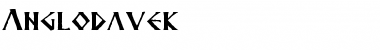 Download Anglodavek Font