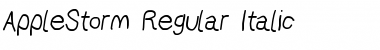 Download AppleStorm Font