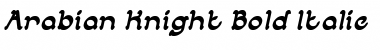 Download ARABIAN KNIGHT Font