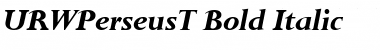 Download URWPerseusT Bold Italic Font